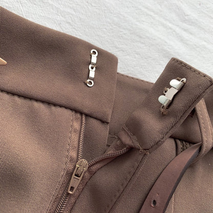 Short Ceinturé Chic