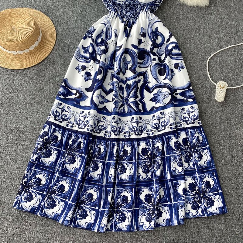 Santorini Dream Midi Dress