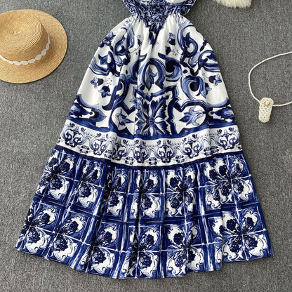 Santorini Dream Midi Dress