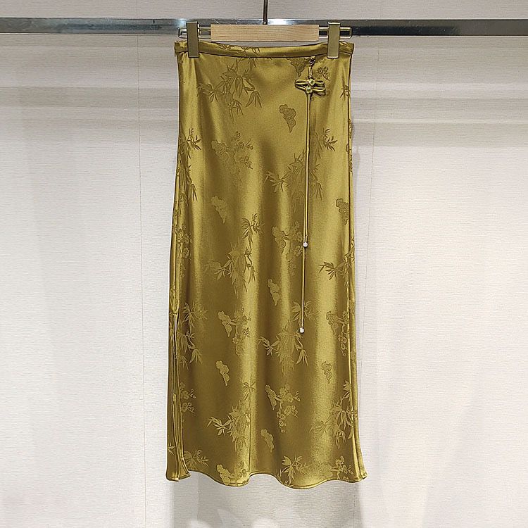 Jupe Broderie Élégance Couture