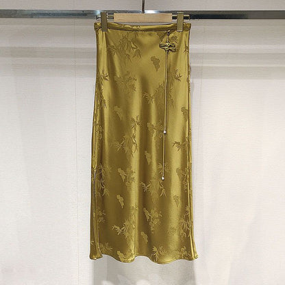 Jupe Broderie Élégance Couture