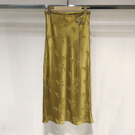 Jupe Broderie Élégance Couture