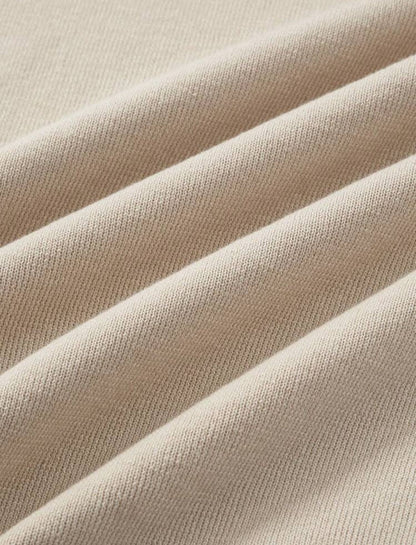 Robe midi beige