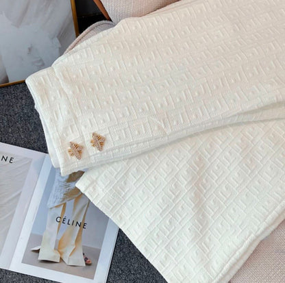Trendy Elegance White Pants