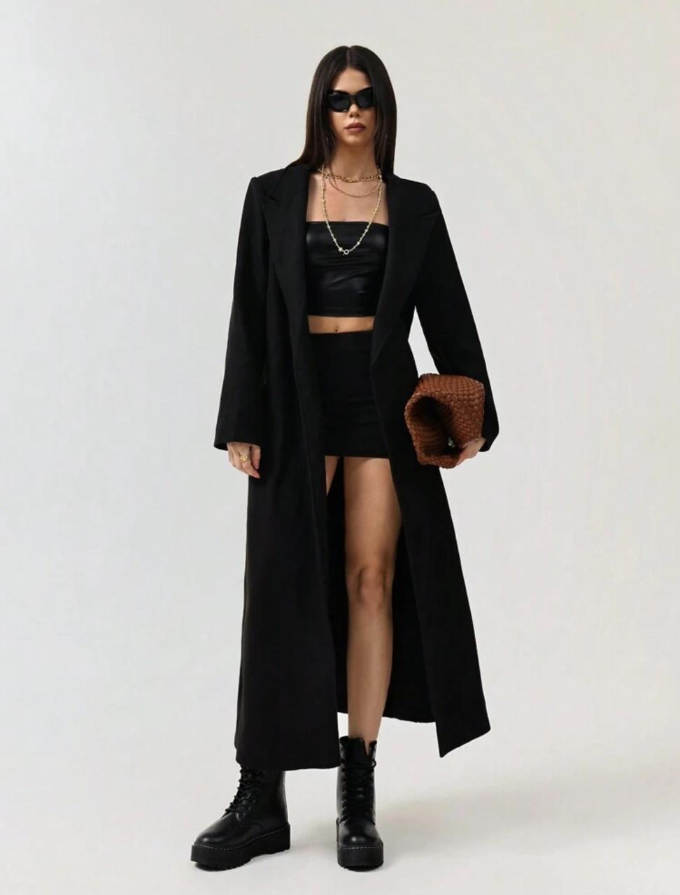 Obsidian Elegance Coat